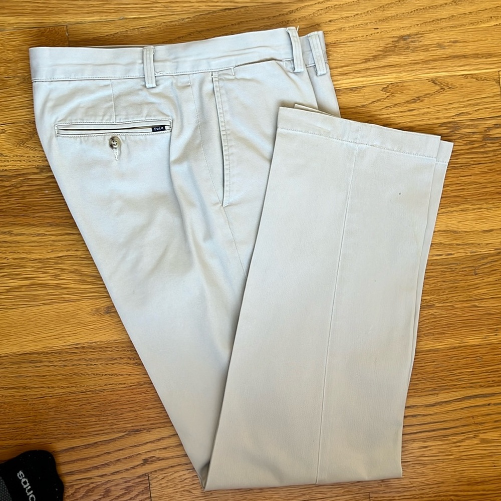 Men’s Polo Ralph Lauren Classic Fit Khaki Chinos 32/32 like New